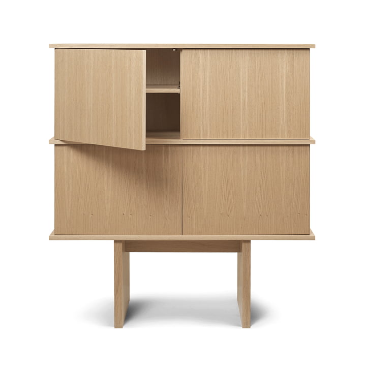 ferm Living - Stilt Dubbel Dressoir, natuurlijk eiken