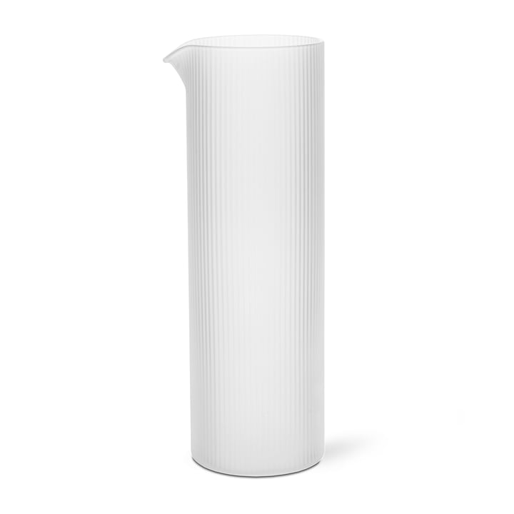 ferm Living - Ripple Waterkaraf, 1,1 l, mat