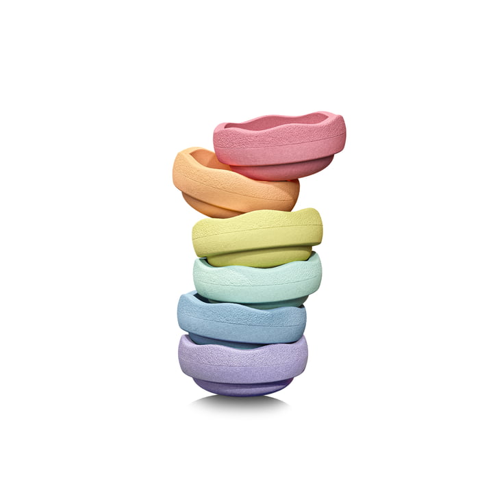 Stapelstein® - Original Mini, regenboog pastel