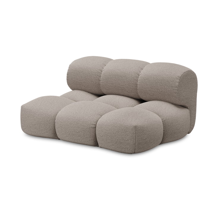 OUT Objekte unserer Tage - Sander Sofa Loveseat, steengrijs (Berlin 801 by OUT)