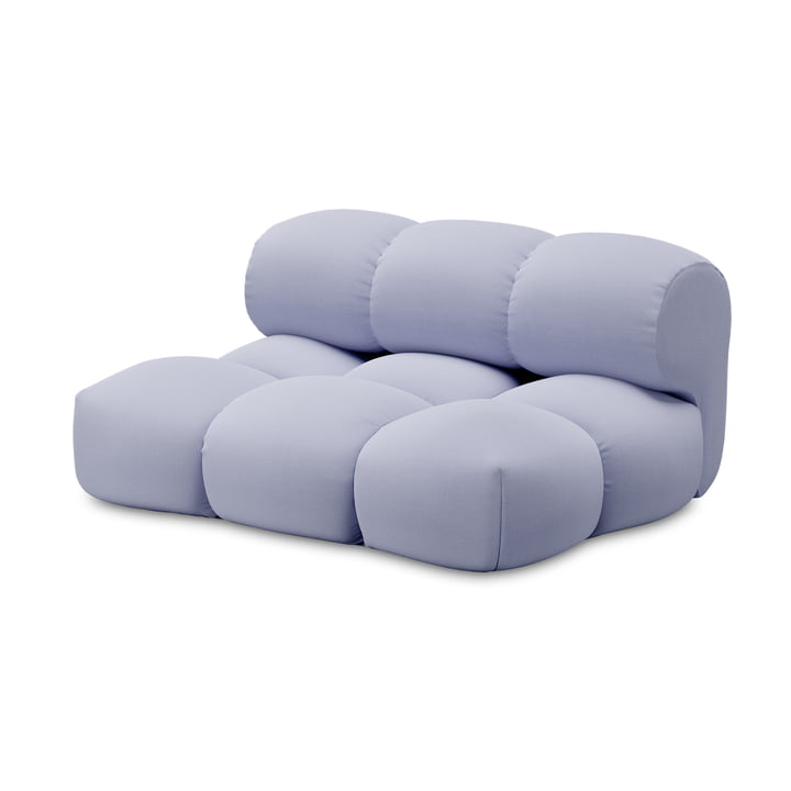 OUT Objekte unserer Tage - Sander Sofa Loveseat, lila blauw (Vidar 4 0723 van Kvadrat)