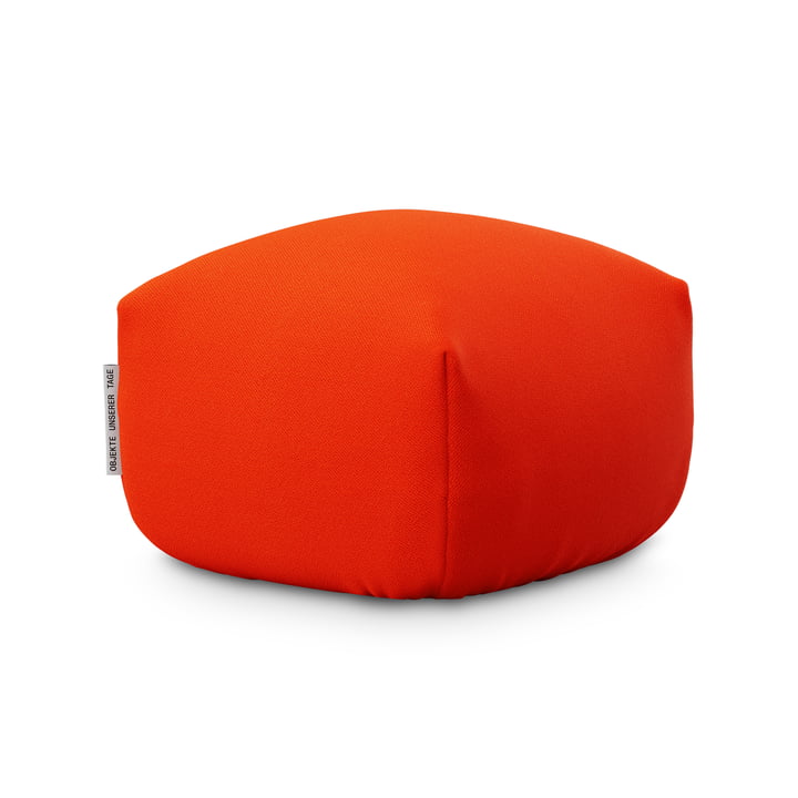 OUT Objekte unserer Tage - Sander Poef Mini, puur oranje (Vidar 4 0542 van Kvadrat)