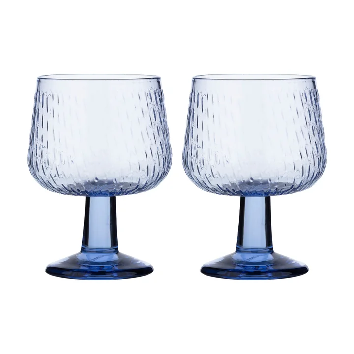 Marimekko - Syksy Wijnglas, 250 ml, lavendel (set van 2)