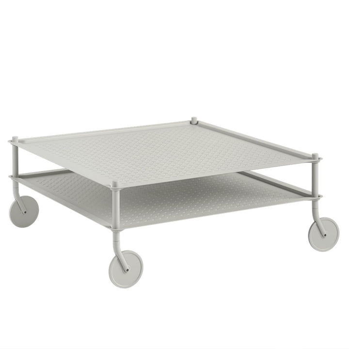 Muuto - Flow salontafel, 95,5 x 95 cm, grijs