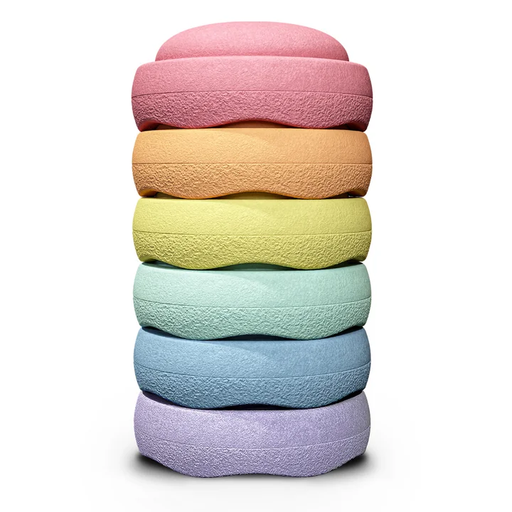 Stapelstein® - Original Grow, regenboog pastel