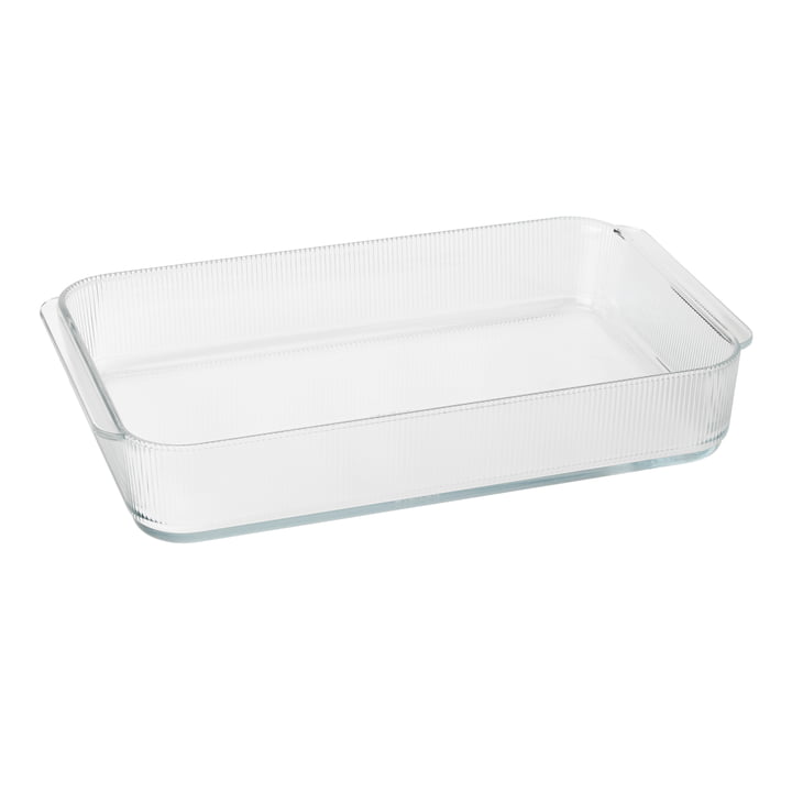 Stelton - Pilastro ovenschaal, 40,8 x 24,4 cm, helder