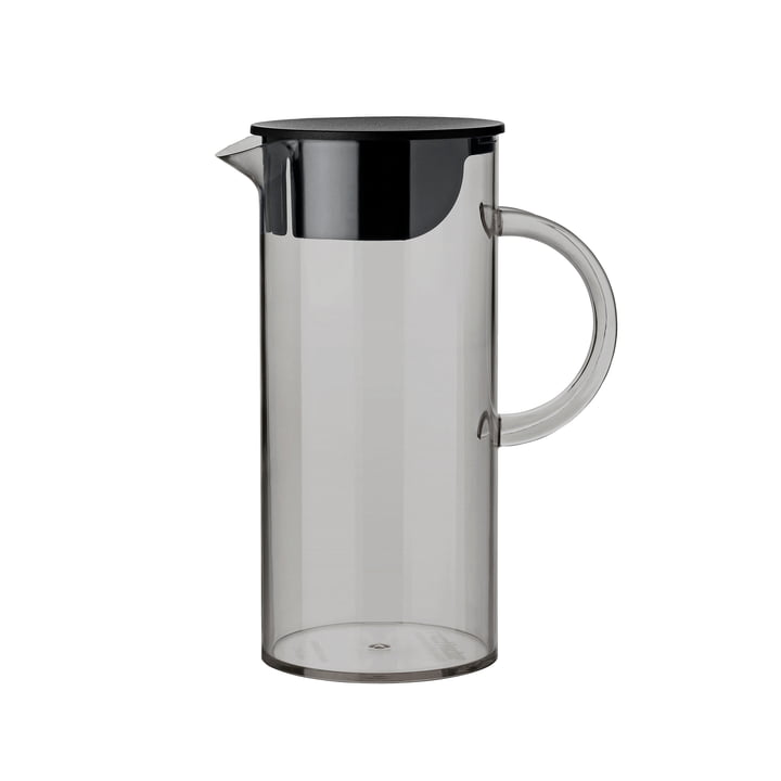 Stelton - EM77 kan met deksel, rook