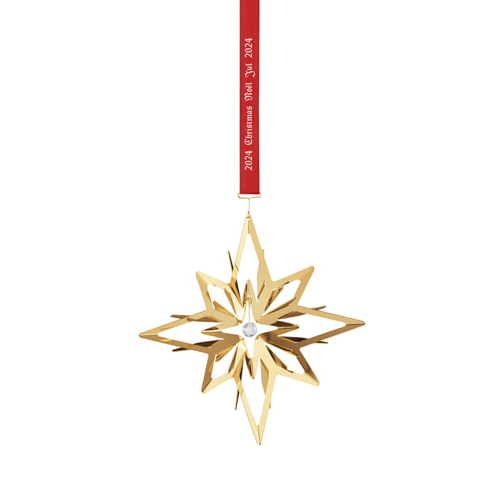 Georg Jensen - Star 2024 kerstmobiel, goud