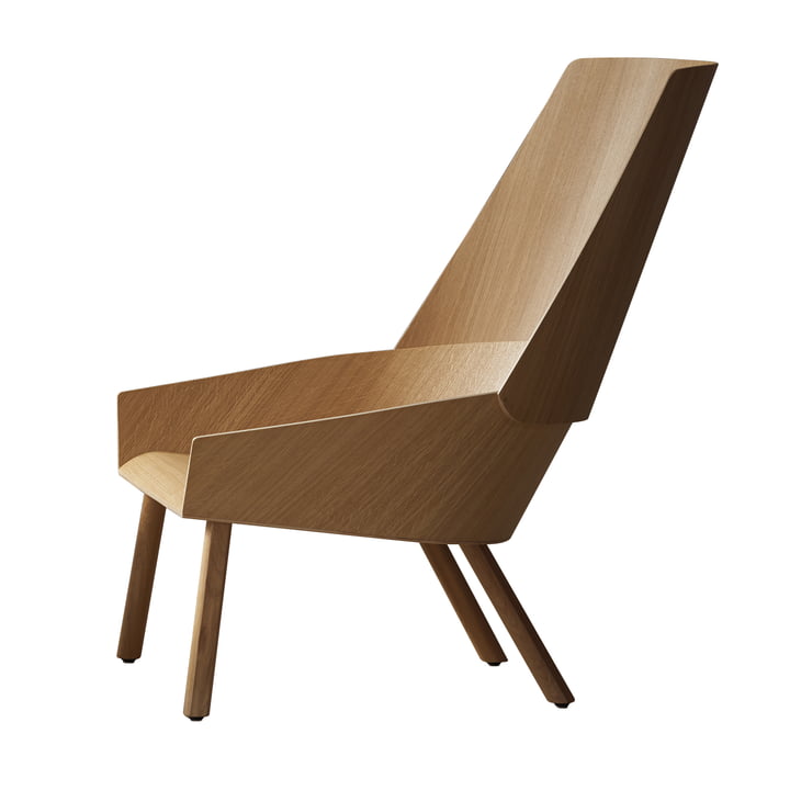 e15 - EC03 Eugene fauteuil, eiken blank gelakt