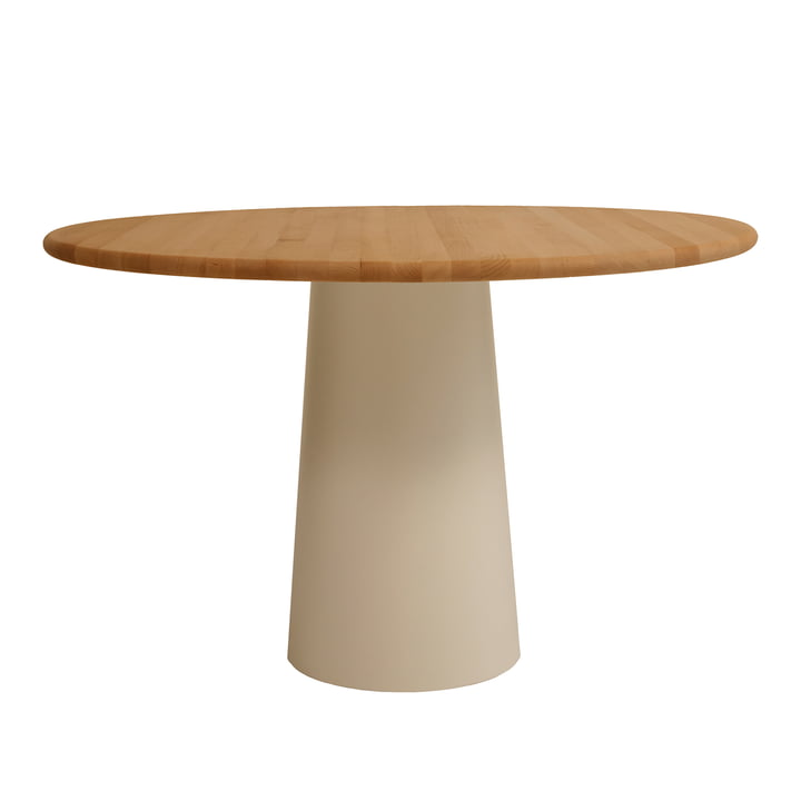 Studio Zondag - Circle of Calm eettafel, beuken naturel / beige