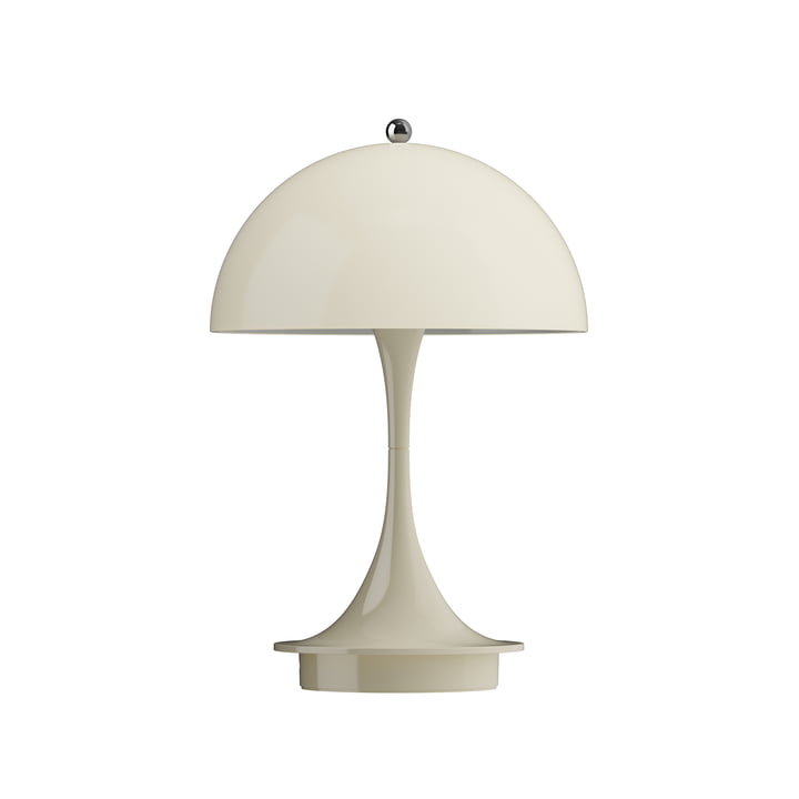 Louis Poulsen - Panthella 160 Draagbare V3 oplaadbare LED tafellamp, opaalbeige