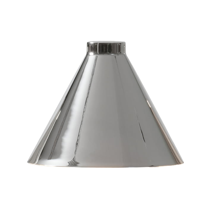 Kartell - Diffuser voor Goodnight LED oplaadbare lamp, gepolijst chroom