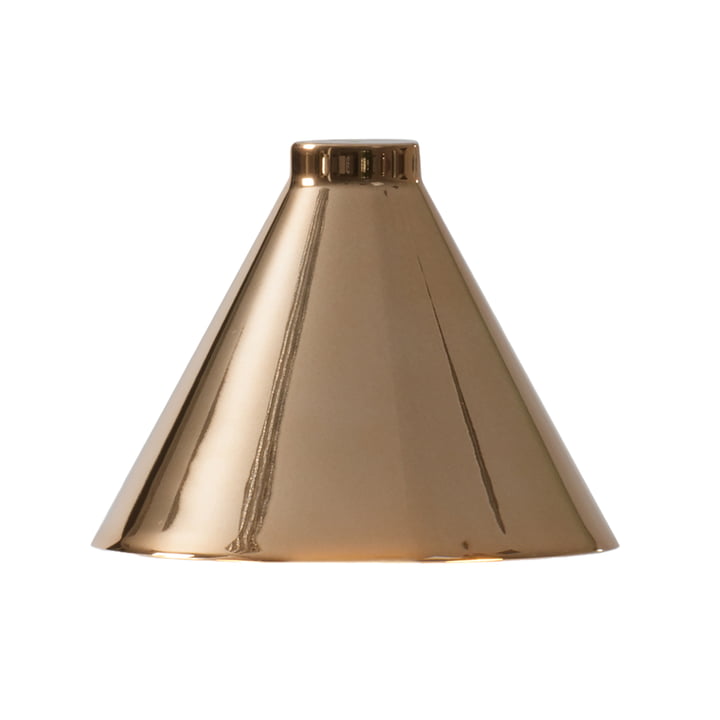 Kartell - Diffuser voor Goodnight LED oplaadbare lamp, gepolijst koper