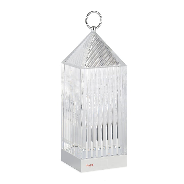 Kartell - Lantaarn LED-licht, kristalhelder