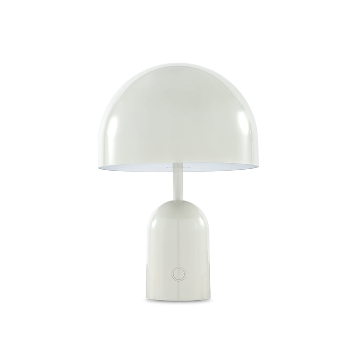 Tom Dixon - Bell LED tafellamp met oplaadbare batterij, grijs