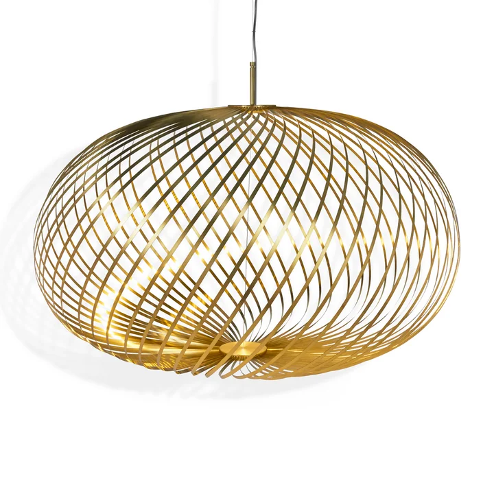 Tom Dixon - Veer hanglamp, groot / messing