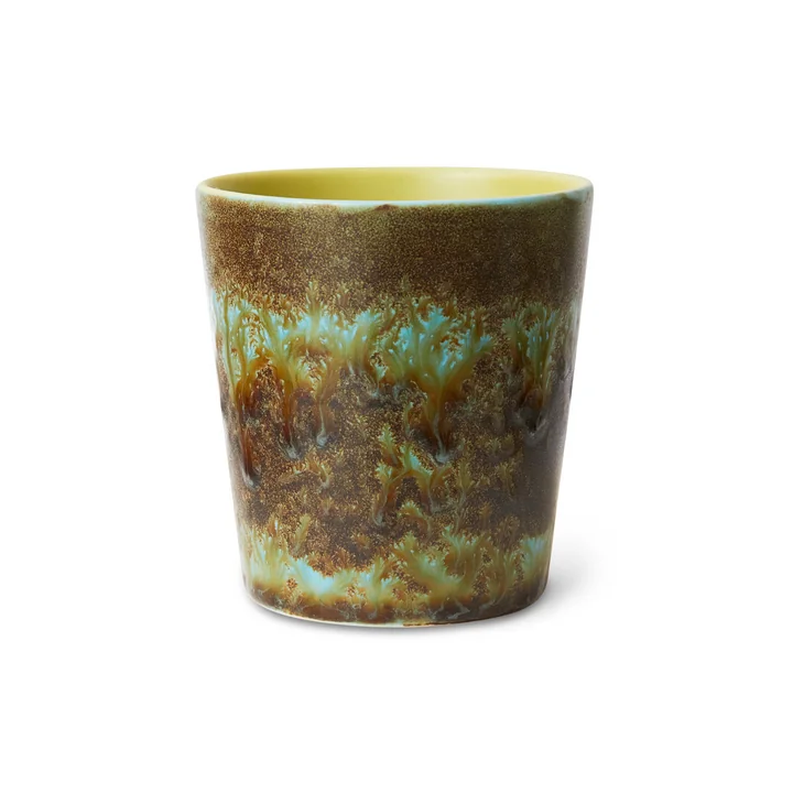 HKliving - 70's Koffiemok, 230 ml, tidal