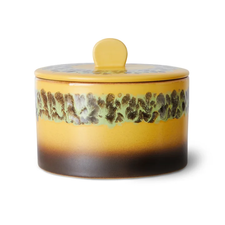 HKliving - 70's Koekblik 1,65 l, kelp