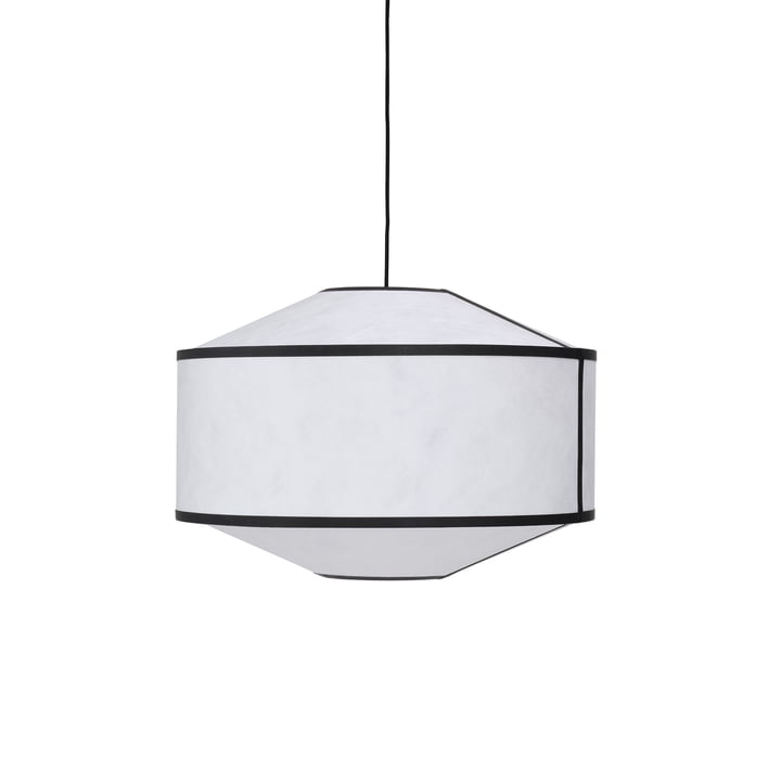 New Works - Kite hanglamp, Ø 65 cm, wit / zwart