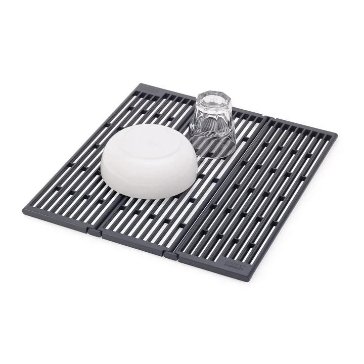 Joseph Joseph - Opklapbaar afdruiprek, 38 x 43 cm, antraciet