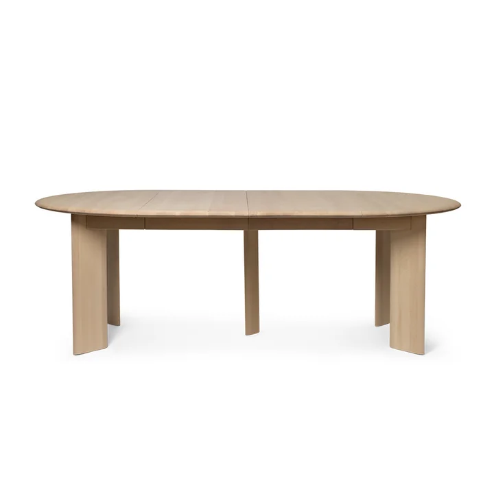 Ferm Living - Bevel uitschuifbare tafel, beuk wit geolied