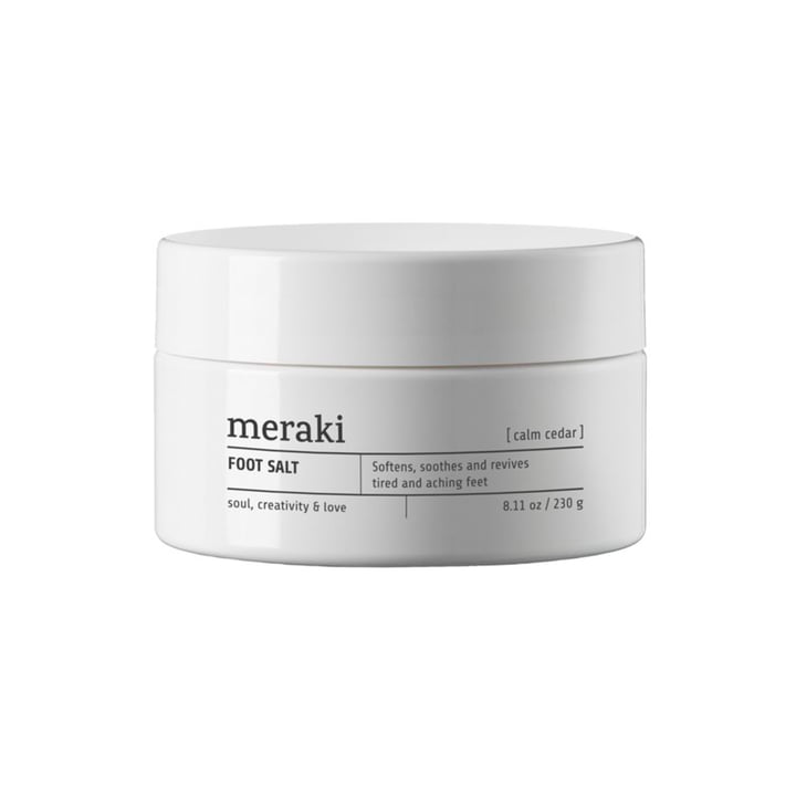 Meraki - Voetzout, Kalm cederhout, 200 ml