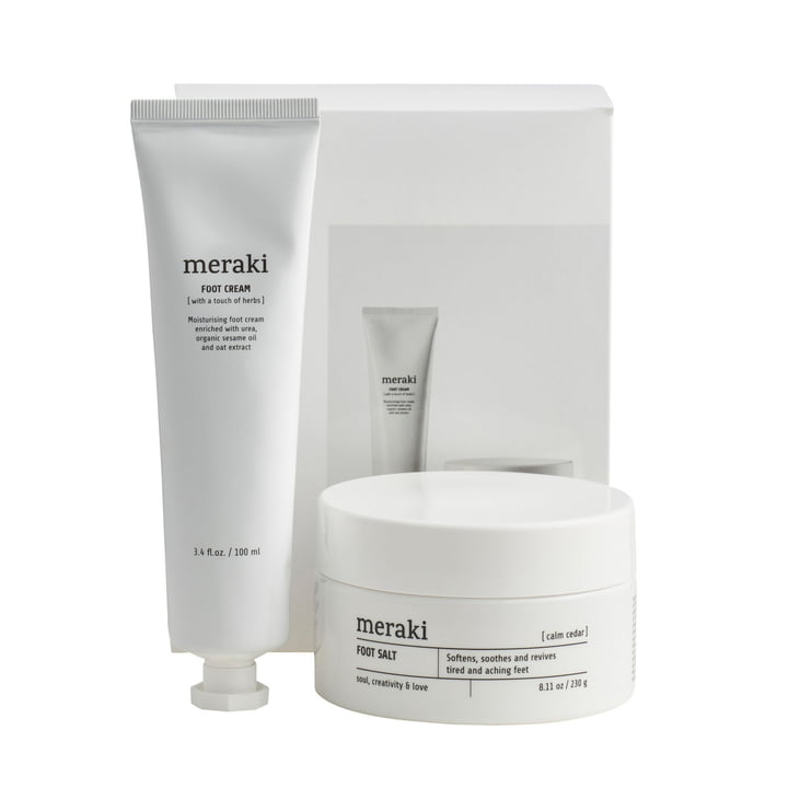 Meraki Foot Spa - Geschenkverpakking,, wit