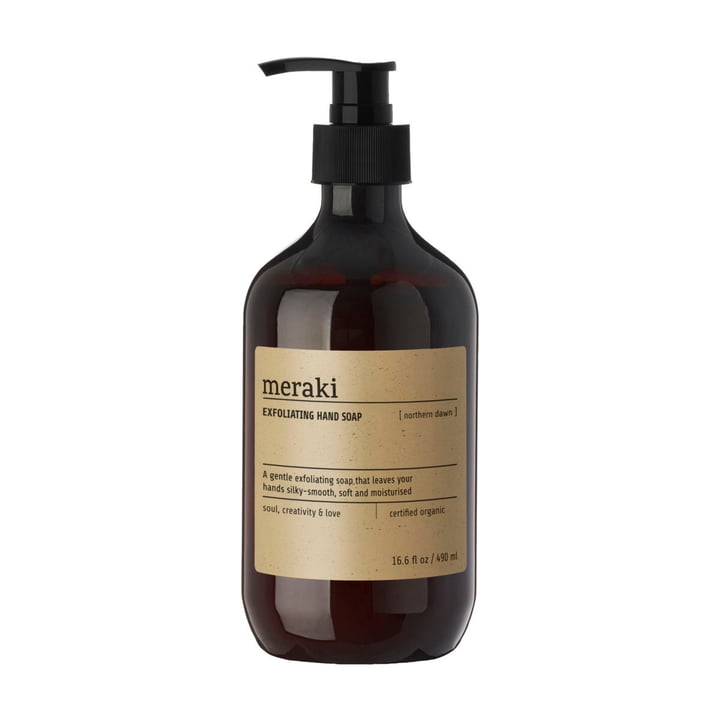 Meraki - Handzeep met scrub, Northern dawn, 490 ml