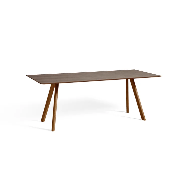 HAY - Copenhague CPH30 2. 0 Eettafel 200 x 90 cm, walnoot gelakt