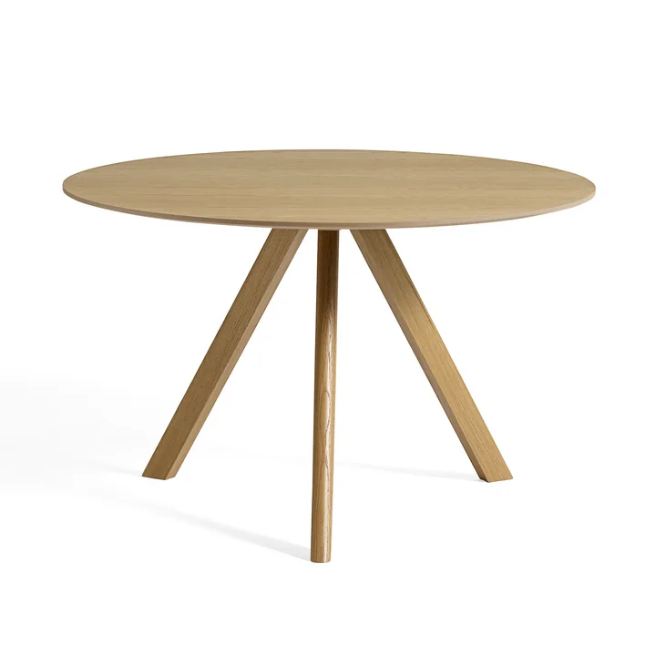 HAY - Copenhague CPH20 2. 0 Tafel Ø 120 cm, gelakt eiken