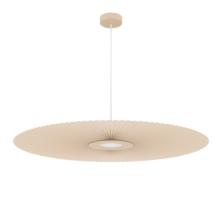 Hartô - Carmen LED hanglamp L, Ø 120 cm, goudkleurig zand (RAL 1015)