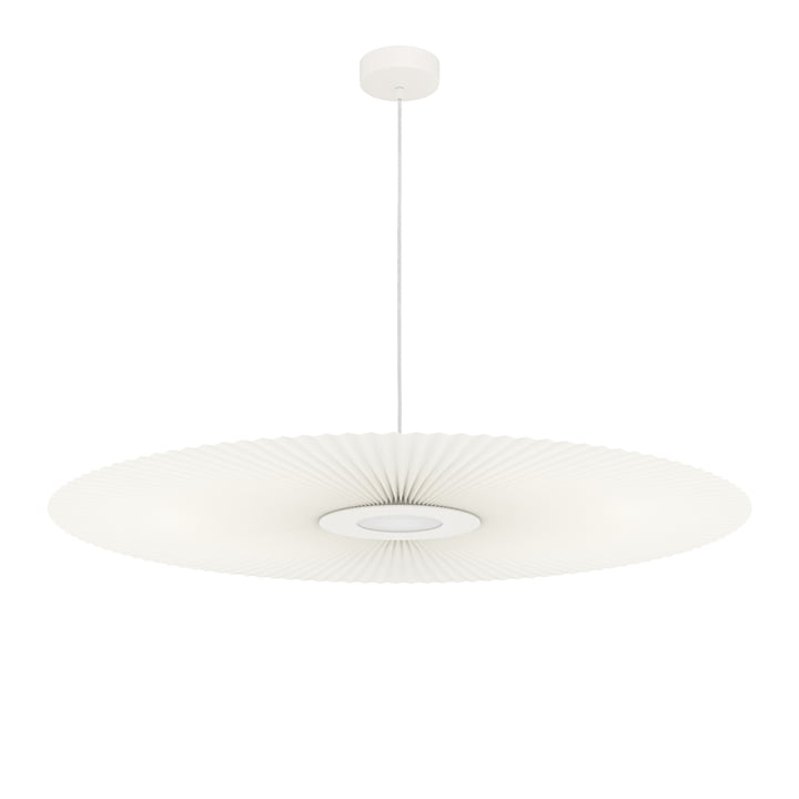 Hartô - Carmen LED hanglamp L, Ø 120 cm, wit (RAL 9016)