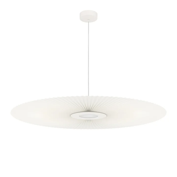 Hartô - Carmen LED hanglamp L, Ø 120 cm, wit (RAL 9016)
