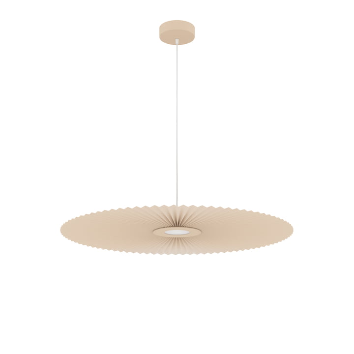 Hartô - Carmen LED hanglamp M, Ø 90 cm, goudkleurig zand (RAL 1015)