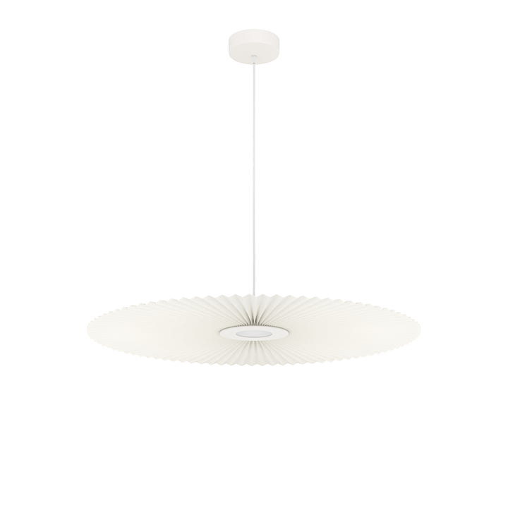 Hartô - Carmen LED hanglamp M, Ø 90 cm, wit (RAL 9016)