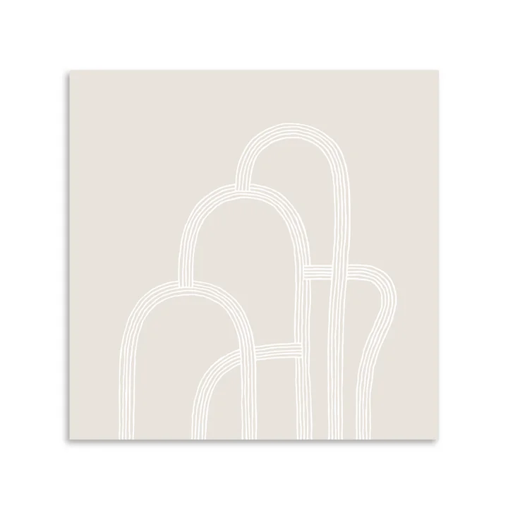 Paper Collective Branch - 01 Poster, 100 x 100 cm