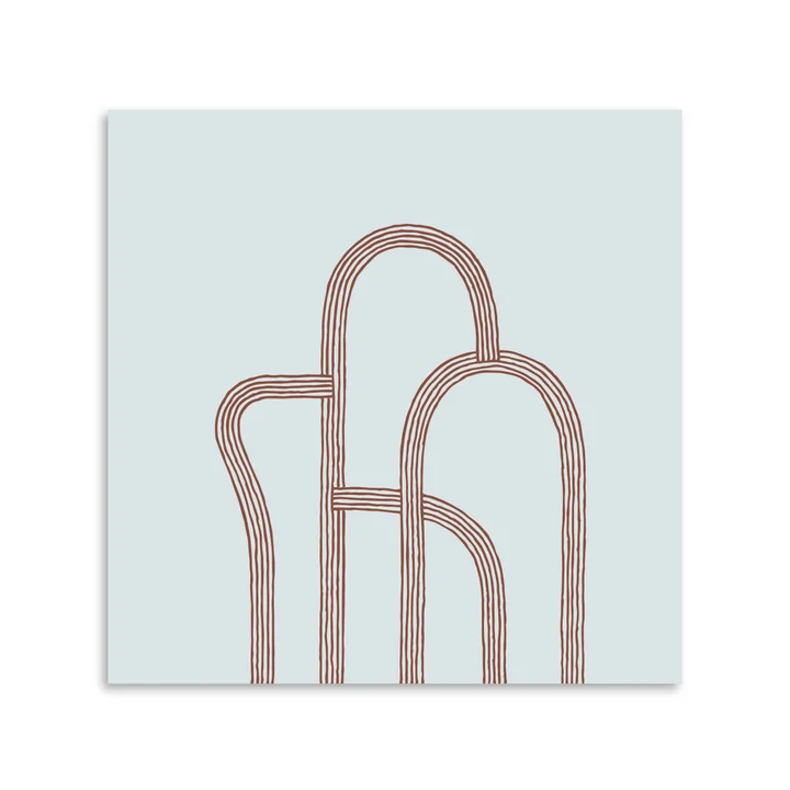 Paper Collective Branch - 02 Poster, 100 x 100 cm