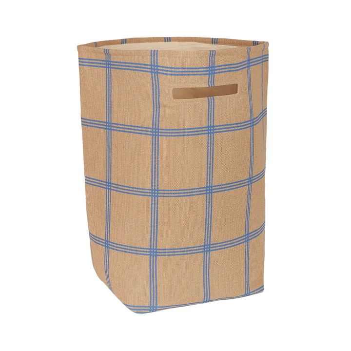 Nobodinoz - Vibes opbergmand, groot, bruin/blauw