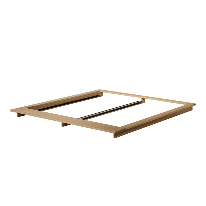 OUT Objekte unserer Tage - Faro XLarge bed, 200 x 200 cm, massief gewaxt eiken