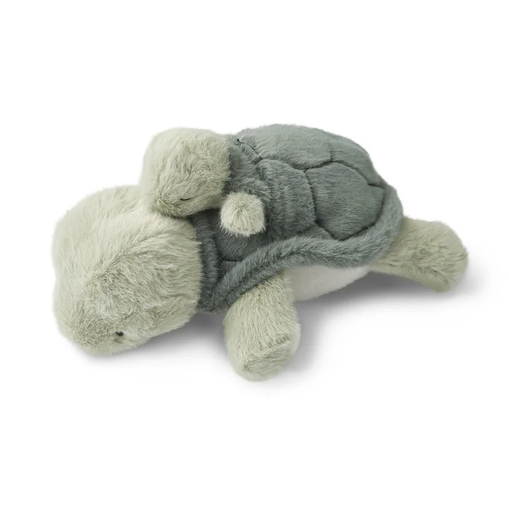 LIEWOOD - Berto Teddy schildpad met baby, faune green