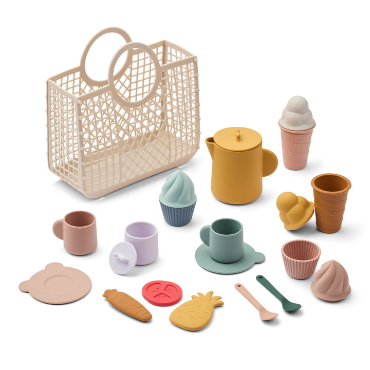 LIEWOOD - Elna picknickset, zandkleurig multimix