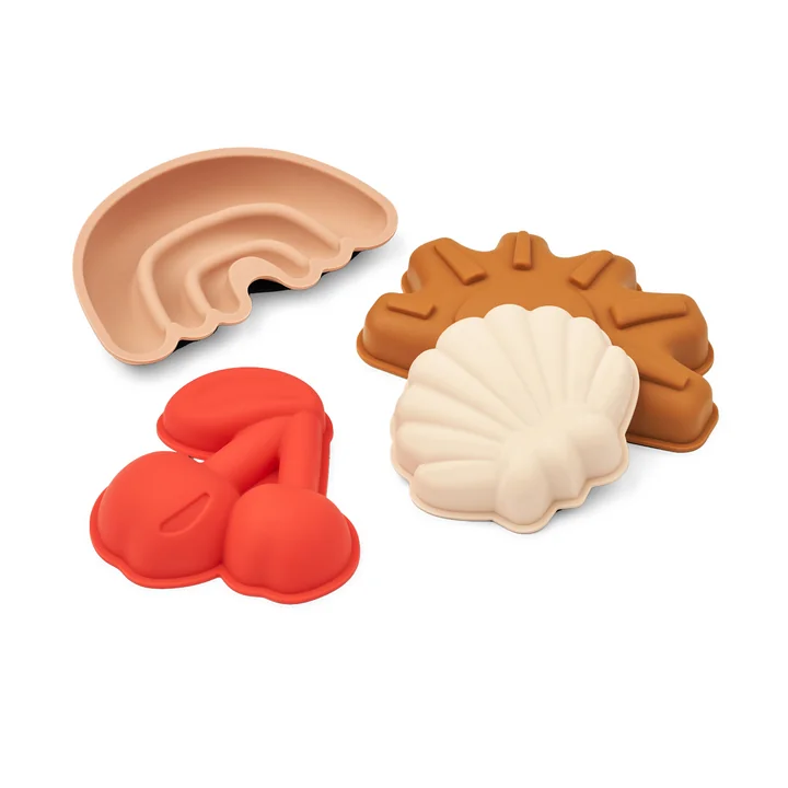 LIEWOOD Gill - Vormen, Kersen / Appelbloesem (set van 4)