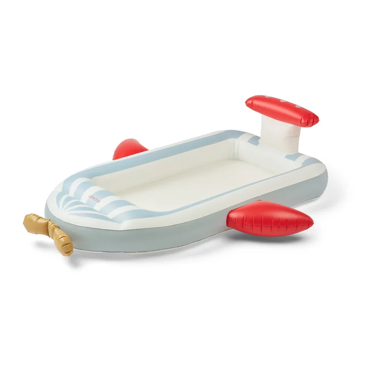 LIEWOOD - Peyton Pool Aviator, 140 x 90 cm, ijsblauw / crème de la crème