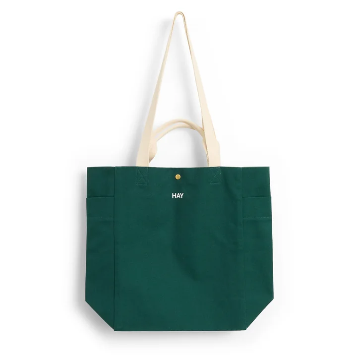 HAY Everyday Tote Bag - donkergroen