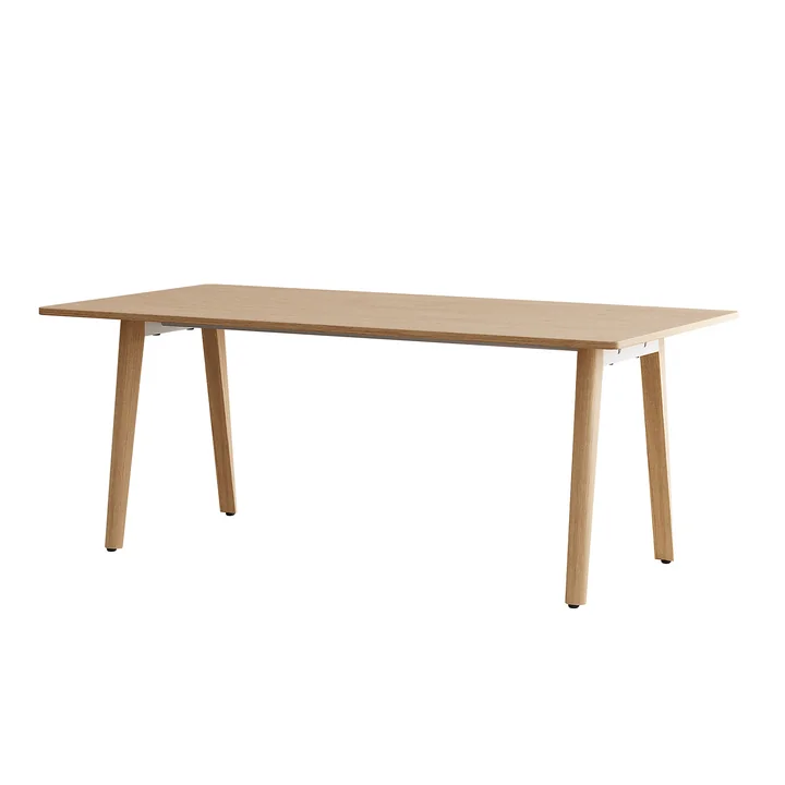 TipToe NEW MODERN - Eettafel 95 x 190 cm, eiken natuur