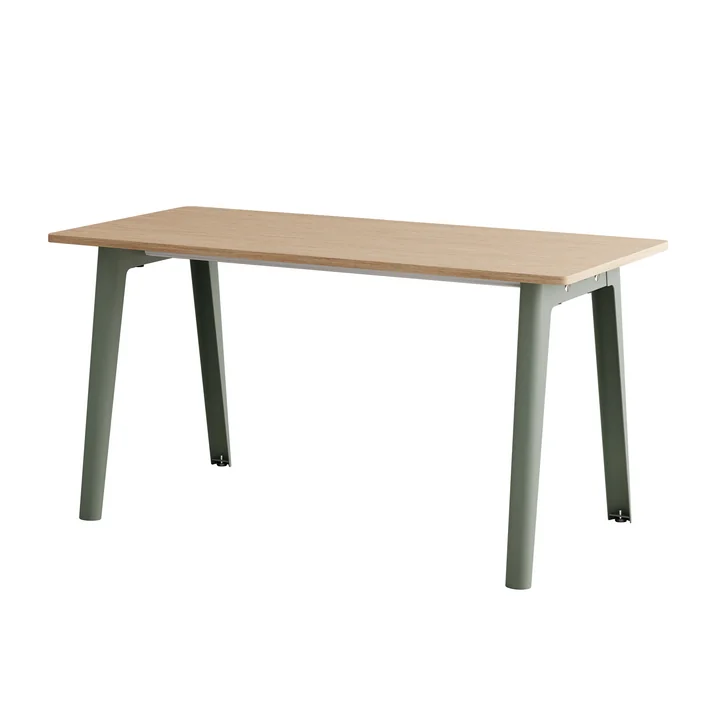 TipToe NEW MODERN - Bureau, 75 x 150 cm, berken / eucalyptus grijs