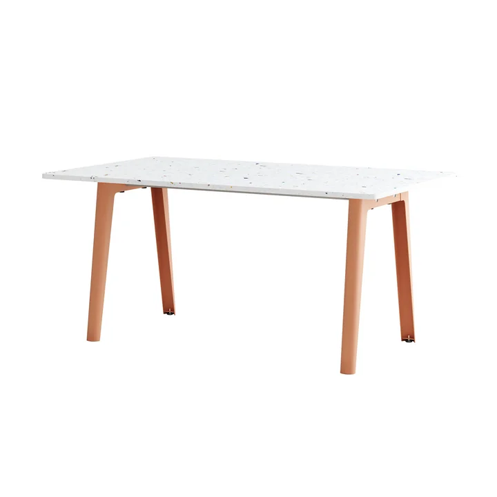 TipToe NEW MODERN Venezia - Eettafel 95 x 160 cm, essenroze
