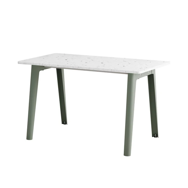 TipToe NEW MODERN - Venezia bureau, 75 x 130 cm, eucalyptus grijs