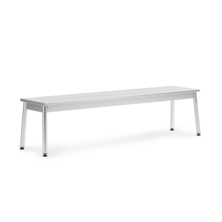 Ex tuinbank, 173 x 42 cm, aluminium van Normann Copenhagen