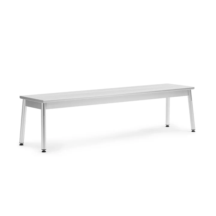 Ex tuinbank, 173 x 42 cm, aluminium van Normann Copenhagen